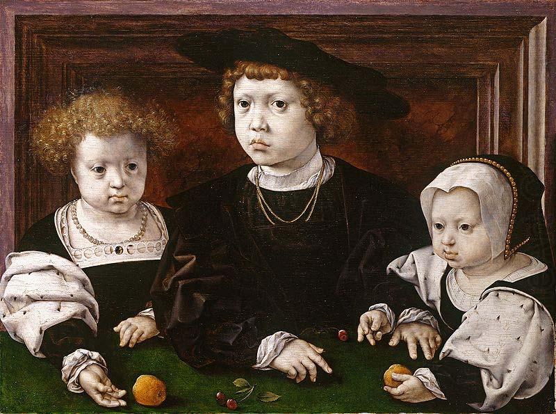 Jan Gossaert Mabuse The Three Children of Christian II of Denmark china oil painting image